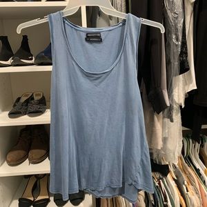 Blue tank top
